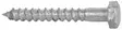 TÄKKIPULTTI 10X60 100KPL (3,65KG/PKT) KS DIN571 - Täkkipultit - 8465 - 1