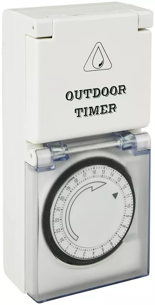 AJASTINKELLO MEK. ULKOKÄYTTÖ - Pistorasiat ja kytkimet - 546 - 1