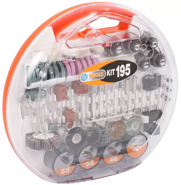 HIOMATERÄSARJA MINI 195-OS TPG195A - Käsihiomatarvikkeet - 3946 - 1