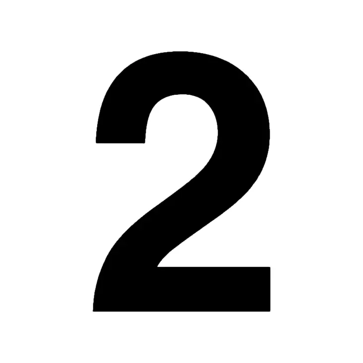 IRTONUMERO 2 TARRA 100MM - Kilvet, opasteet ja liikenteenohjaus - 1206 - 1