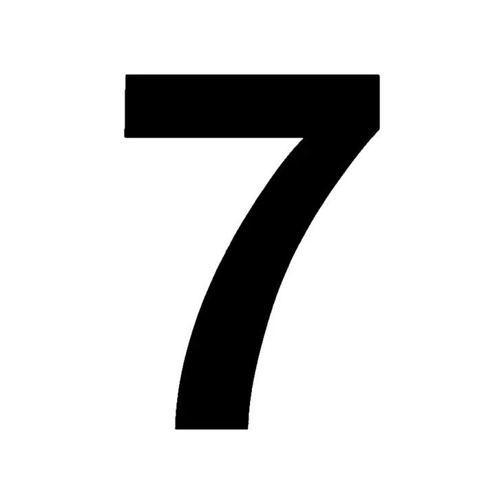 IRTONUMERO 7 TARRA 100MM - Kilvet, opasteet ja liikenteenohjaus - 176 - 1