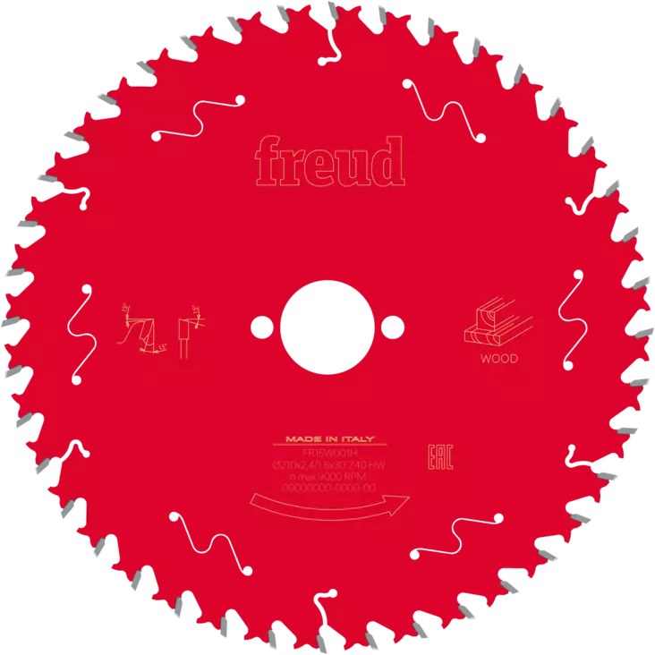 KOVAMETALLITERÄ 210X2.4X30 Z40 CFT40018 FREUD - Pyörösahanterät - 3156 - 1
