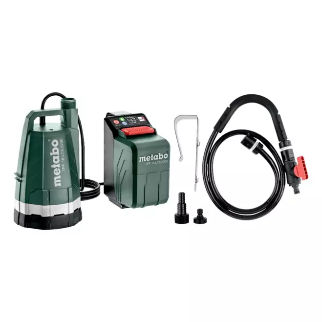METABO AKKUKÄYTTÖINEN UPPOPUMPPU TPF 18 LTX 2200 - Vesi- ja uppopumput - 9096 - 1