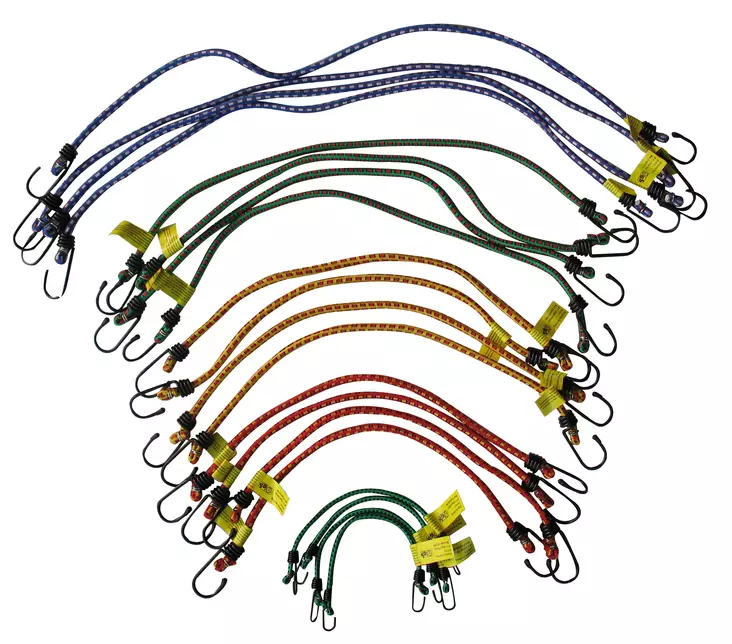 MUSTEKALASETTI 20-OS.TERÄSKOUKUIN - Köydet, kiinnitysliinat ja narut - 1796 - 1