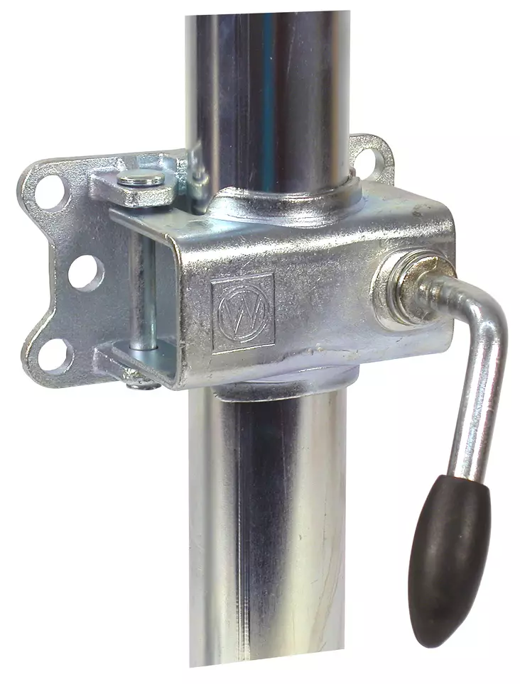 NOKKAPYÖRÄN KIINNIKE PVMR1004 48MM PUTKELLE - Peräkärrytarvikkeet ja varaosat - 4476 - 1