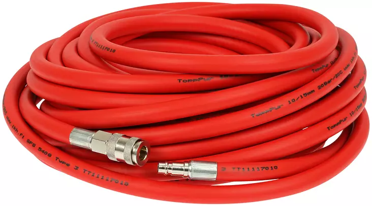 PAINEILMALETKU 10MM/15 M ERITTÄIN KOVAA - Paineilmaletkut ja liittimet - 3316 - 1