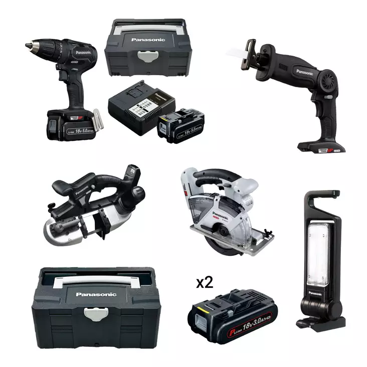 PANASONIC AKKUKONESARJA 5. SYYSKAMPANJA - Akkukonesarjat - 9146 - 1