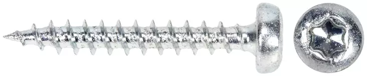 PUURUUVI 5,0X30MM TX25 MFTK5030 KUPU ZN 200KPL/LTK - Yleisruuvit ja puuruuvit - 4006 - 1