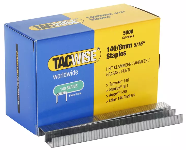 SINKILÄ 5000KPL 140/8MM - Niitit ja sinkilät - 2356 - 1