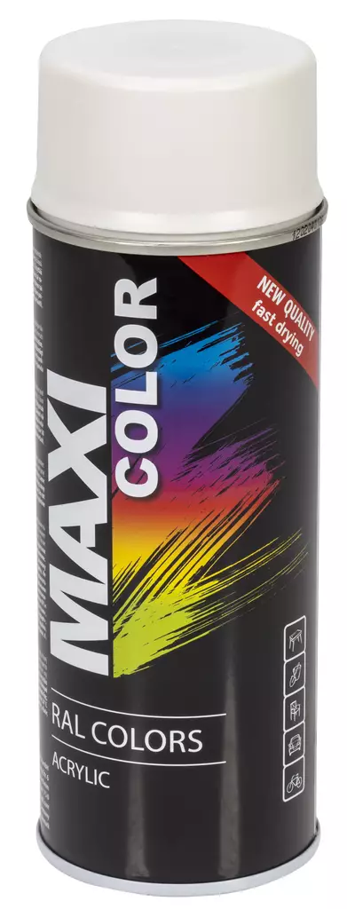 SPRAYMAALI MATTA VALKOINEN 400ML - Spraymaalit - 2456 - 1