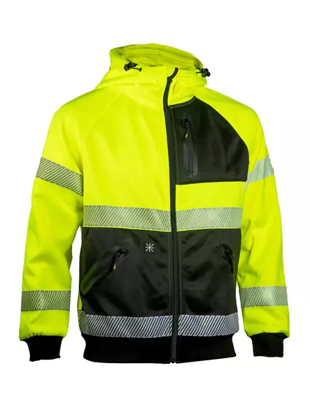 DIMEX TURVA HUPPARI 4470Y KELTAINEN XS KOKO - Työhupparit - 8546 - 1