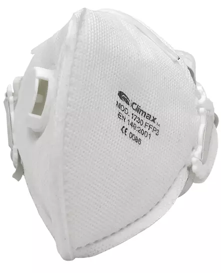 HENGITYSSUOJAIN FFP3 SCL031 CLIMAX 12KPL/LTK VENTTI - Hengityssuojaimet - 3286 - 1
