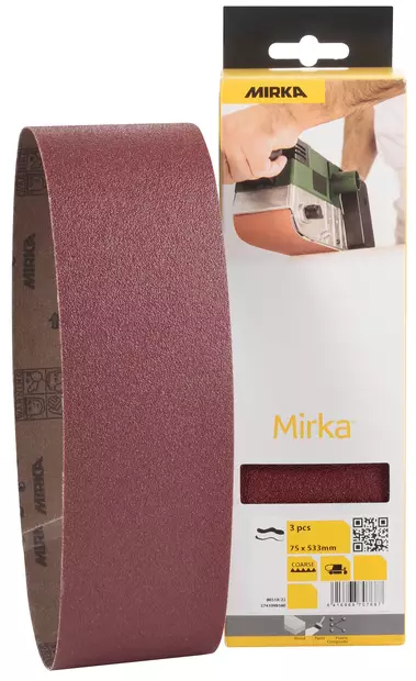 HIOMANAUHA 75X533MM P40 HIOLIT XO 3KPL - Käsihiomatarvikkeet - 446 - 1