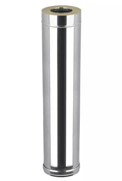 JEREMIAS ECO SAUNAPIIPUN JATKO-OSA 1000mm / ø 115 mm RST - Savupiiput - 7416 - 1
