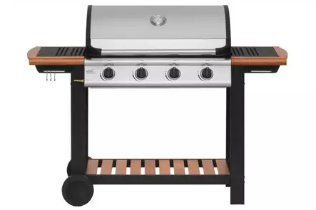 KAASUGRILLI GREENVILLE 4 MUSTANG 623637 - Kaasugrillit - 8386 - 1
