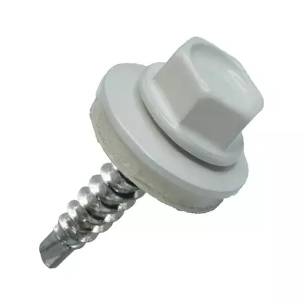 KATERUUVI RR20 4,8X28MM PORAKÄRKI VALKOINEN 250KPL/LTK - Kateruuvit - 5846 - 1
