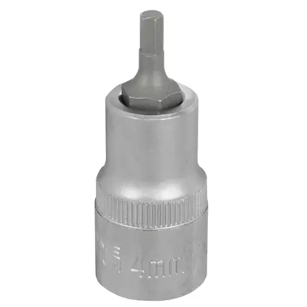 KUUSIOKOLOKÄRKIHYLSY 1/2" S2 4MM - Kuusiokoloavaimet - 1586 - 1