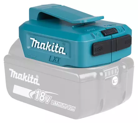 MAKITA AKKUADAPTERI LXT 18V 2xUSB - Akut ja laturit - 8966 - 1