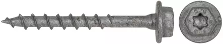 PUURUUVI XLNT HEX C4 8,0X55 50KPL - Yleisruuvit ja puuruuvit - 2116 - 1