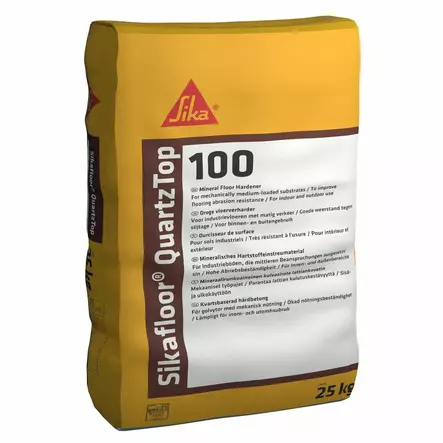 SIKAFLOOR QUARTZTOP-100 NATURAL 25KG 48SK/LAVA (MASTERTOP 100) - Lattiamaalit ja pinnoitteet - 7996 - 1