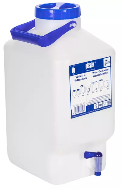 VESIASTIA 10L PAINOHANALLA PLASTEX - Saavit, vesiastiat ja kannut - 3016 - 1