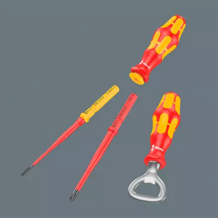 WERA KRAFTFORM VDE-SET JOULULAHJASETTI - Ruuvimeisselisarjat - 9376 - 2