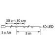AIRAM HILLA VALOLANKA 50 LED - Jouluvalot ja kausivalot - 9626 - 3