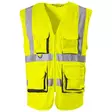 HUOMIOLIIVI 2XL FL.KELT MULTI POCKET LK2 - Heijastinliivit - 8686 - 1