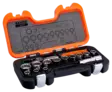 HYLSYSARJA BAHCO S140T LÄPIMENO 3/8" 14-OSAA - Työkalusarjat - 6656 - 1