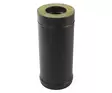 JEREMIAS ECO SAUNAPIIPUN JATKO-OSA 1000mm / ø 115 mm MUSTA - Savupiiput - 7006 - 1