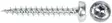 PUURUUVI 5,0X30MM TX25 MFTK5030 KUPU ZN 200KPL/LTK - Yleisruuvit ja puuruuvit - 4006 - 1