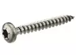YLEISRUUVI 4X16MM A2/RST LIERIÖKANTA TX20 500KPL/LTK - Yleisruuvit ja puuruuvit - 7116 - 1