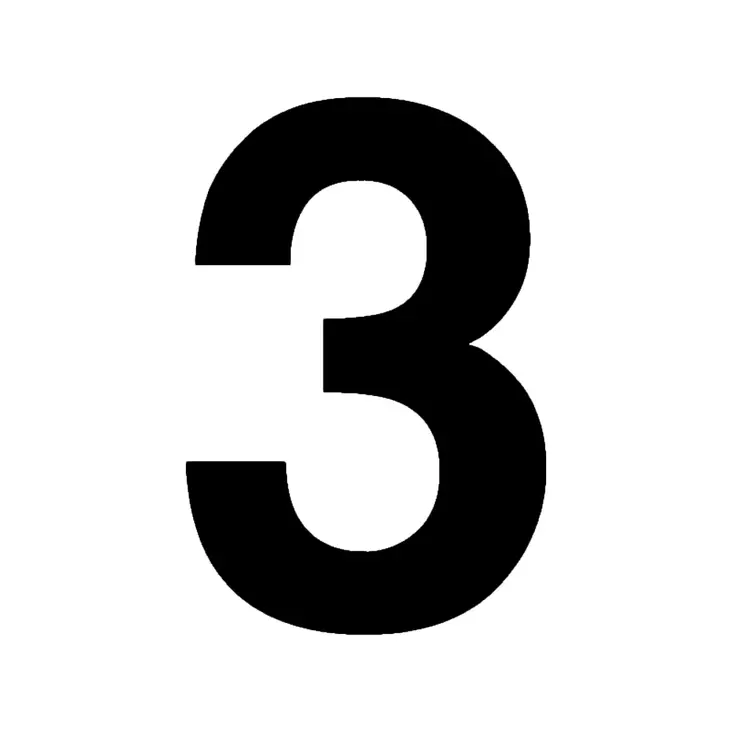 IRTONUMERO 3 TARRA 100MM - Kilvet, opasteet ja liikenteenohjaus - 1707 - 1