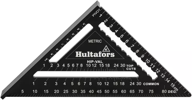 KOLMIOSUORAKULMA 180MM - Suorakulmat ja viivaimet - 2197 - 1