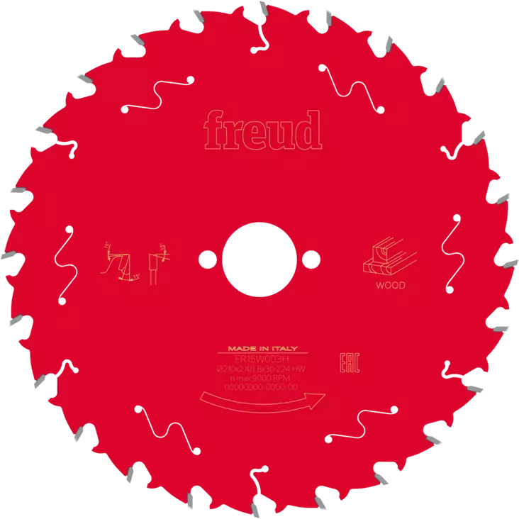 KOVAMETALLITERÄ 210X2.4X30 CFT30018 FREUD PRO Z30 - Pyörösahanterät - 4087 - 1