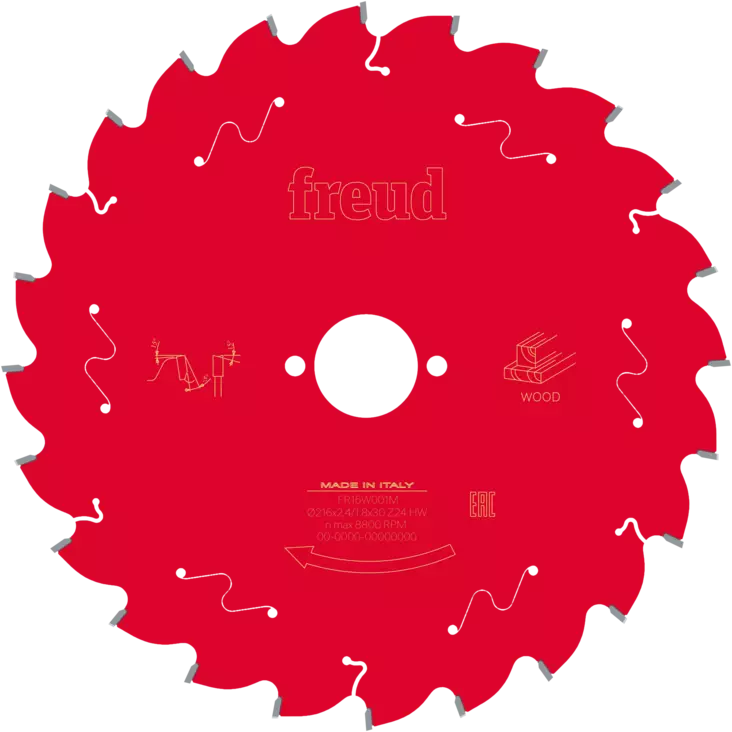 KOVAMETALLITERÄ 216X2.4X30 CFT20019 Z24 - Pyörösahanterät - 3337 - 1