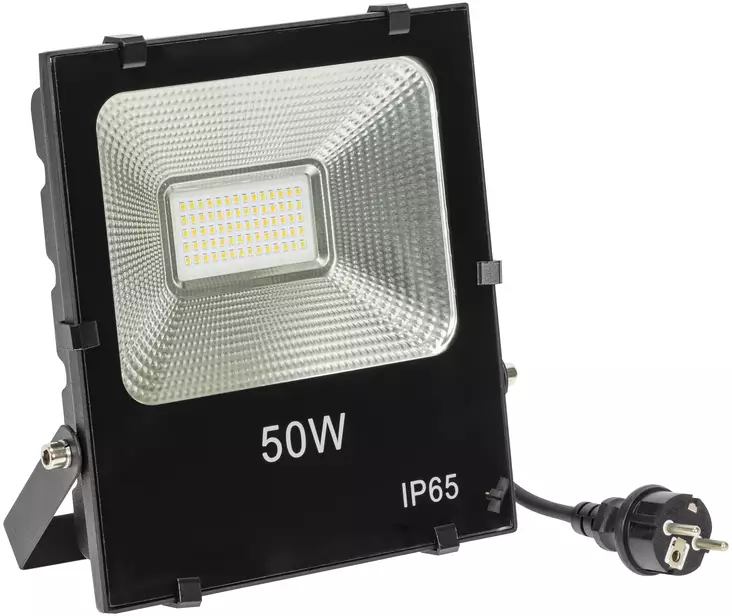 LED VALONHEITIN 4500LM 50W/230V 2,5M JOHTO - Ulkovalaisimet - 607 - 1