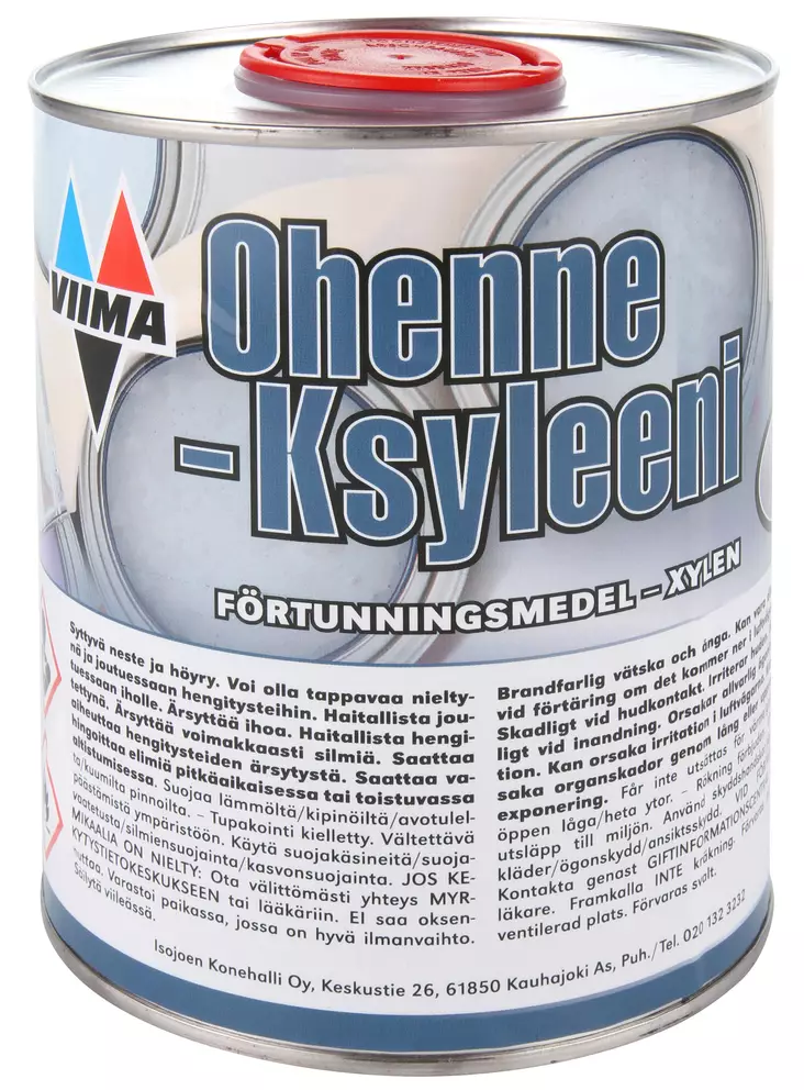 OHENNE KSYLEENI 1L WKK001 VIIMA - Maaliohenteet ja pesuaineet - 3477 - 1