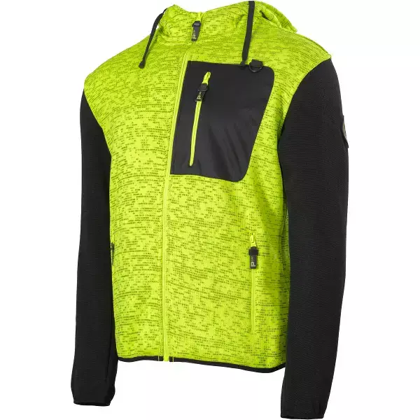 PATRON INDIUM FLEECE NEULETAKKI KELT/MUSTA PAT568K - Fleecetakit - 9317 - 1