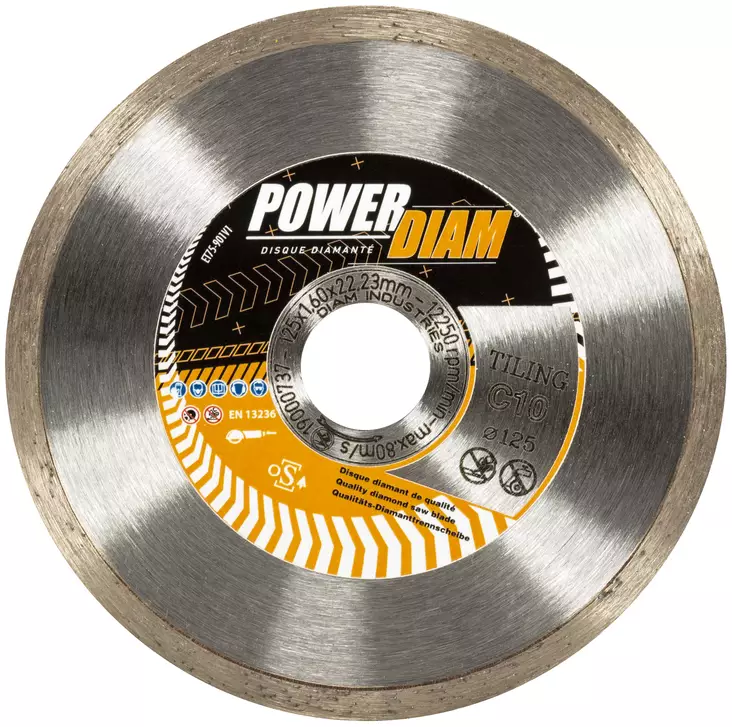 TIMANTTILAIKKA 125X22,2MM LAATTA - Katkaisulaikat - 377 - 1