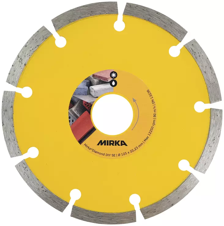 TIMANTTILAIKKA 125X22,2MM MIRKA SE - Katkaisulaikat - 2477 - 1