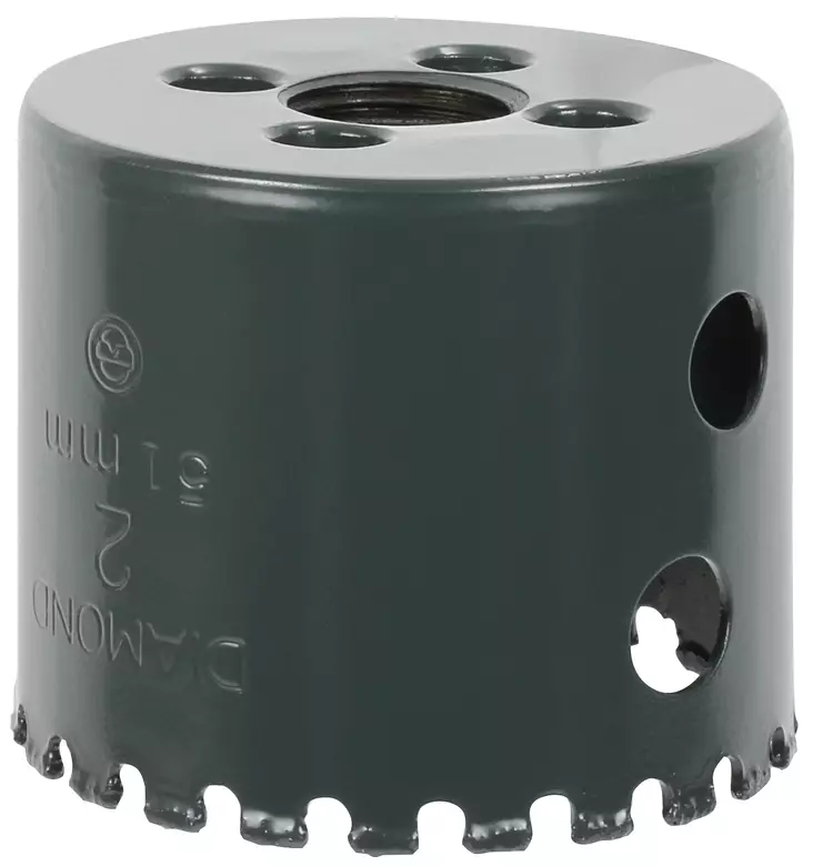 TIMANTTIREIKÄSAHA 51MM KUIVA/MÄRKÄ PROFI DIAMOND - Reikäsahat ja leikkurit - 597 - 1