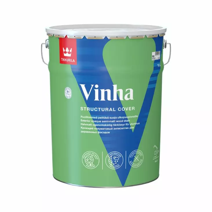 VINHA 18,0L VVA PEITTÄVÄ SUOJA PUULLE - Peittävät puunsuojat - 5167 - 1