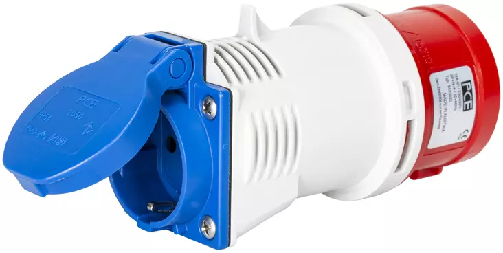 VOIMAVIRTA ADAPTERI AM0060 400V/230V 16A - Sähköasennustarvikkeet, rasiat ja sulakkeet - 2947 - 1