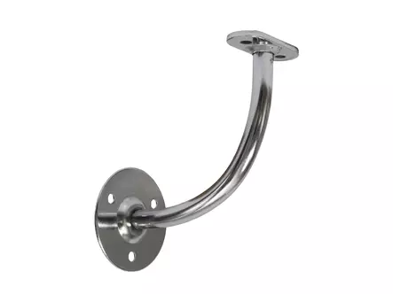 KAITEENKANNATIN 770 10200120 80MM TERÄS/KROMI - Kaiteen- ja putkenkannattimet - 4647 - 1