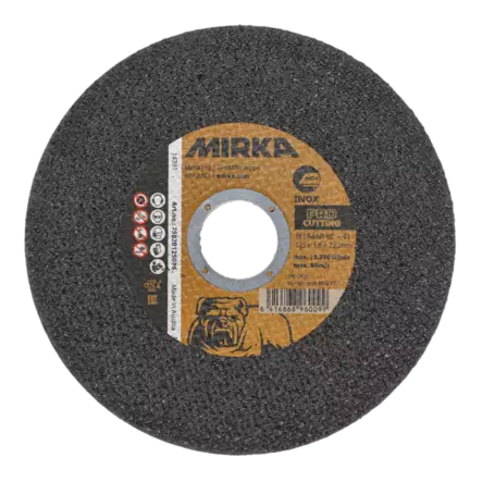 KATKAISULAIKKA 125X1,6X22,2MM MIR1939 MIRKA PRO - Katkaisulaikat - 3457 - 1