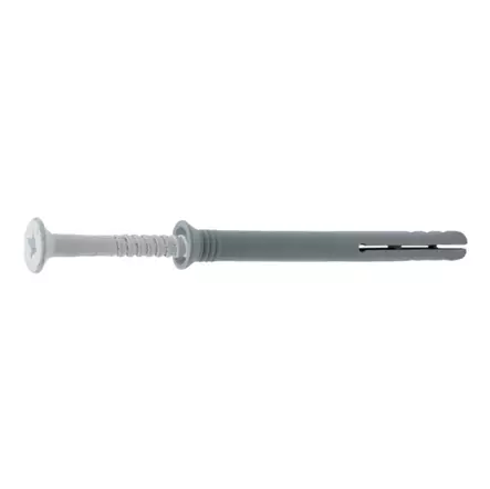 LISTATULPPA 5X40MM VALKOINEN 200KPL/LTK - Proput, ankkurit ja tulpat - 8407 - 1