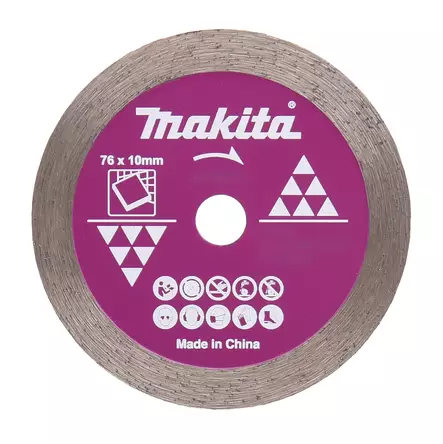 MAKITA TIMANTTIKATKAISULAIKKA LAATALLE 76 x 10 x 1,4mm - Katkaisulaikat - 8967 - 1