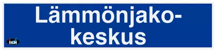 OPASTE 200X50 LÄMMÖNJAKOKESKUS, MUOVI - Kilvet, opasteet ja liikenteenohjaus - 157 - 1