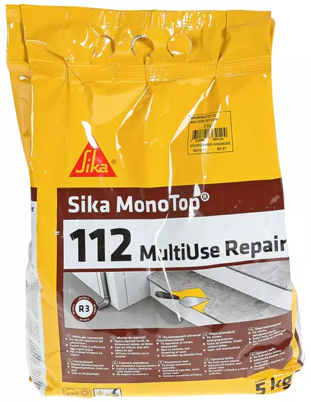 PIKAKORJAUSLAASTI 5KG BETONI MONOTOP-112 - Muurauslaastit - 197 - 1